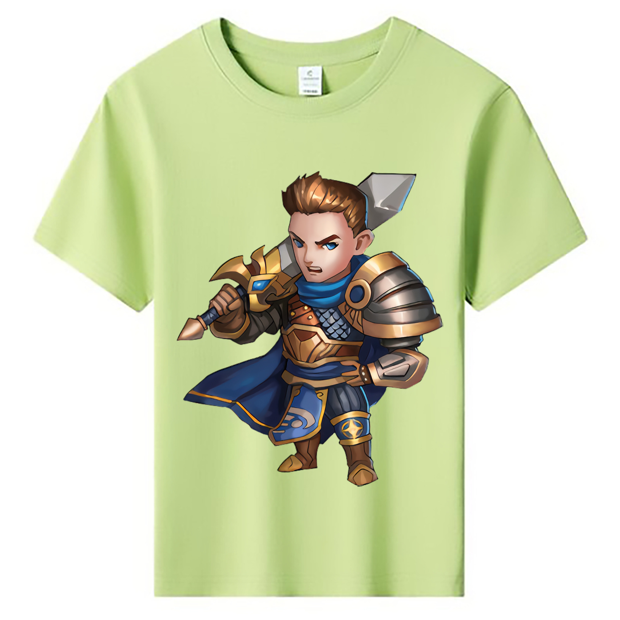 （画像用） リーグ・オブ・レジェンド League of Legends LOL 綿100％キッズTシャツ（フロントプリント）
